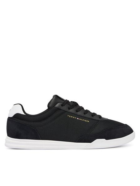 Tommy Hilfiger Sneakersy Lo Pro Cupsole FM0FM05943 Czarny. Czarne buty sportowe casual Tommy Hilfiger, bez wzorów, z meshu, bez zapięcia. Za 409.99 zł.