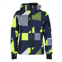Kurtka softshell z nadrukiem Peak Mountain Cover. Niebieskie kurtki softshell Peak Mountain, m, bez wzorów, z softshellu, bez kaptura. W wyprzedaży za 395.50 zł.