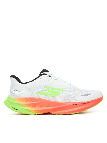 Skechers Buty do biegania Aero Spark 246200/WMLT Biały. Białe buty do biegania Skechers, bez wzorów, z materiału, bez zapięcia, do biegania. Za 409.99 zł.