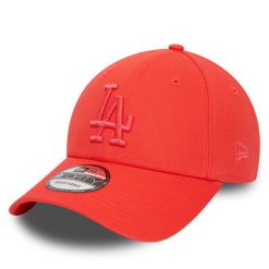 Czapka z daszkiem New Era. Czerwone czapki z daszkiem New Era, bez wzorów. Za 89.99 zł.