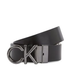 Pasek Męski Calvin Klein. Czarne paski CALVIN KLEIN, bez wzorów. Za 309.99 zł.