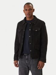 Milestone Kurtka skórzana Valerio 612205 60790 Czarny Slim Fit. Czarne kurtki Milestone, m, bez wzorów, ze skóry, bez kaptura. Za 1,559.00 zł.