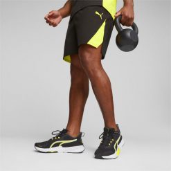 Spodenki Puma Fit Ultrabreathe 7 Woven Short, Mężczyźni. Czarne szorty Puma, m, bez wzorów, z poliesteru, sportowe. Za 290.00 zł.