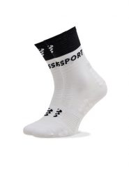 Compressport Skarpety wysokie unisex Mid Compression V 2.0 SQTU3540002 Biały. Białe skarpetki sportowe Compressport, bez wzorów, z syntetyku. Za 79.99 zł.