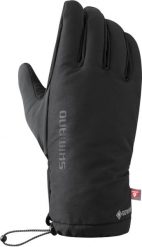 Rękawiczki kolarskie GORE-TEX GRIP Primaloft Gloves. Czarne rękawiczki Shimano, na zimę, bez wzorów, z elastanu. Za 493.35 zł.