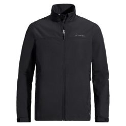 Kurtka softshell męska Vaude Hurricane Jacket IV. Czarne kurtki Vaude, l, bez wzorów, z softshellu, bez kaptura. Za 303.99 zł.