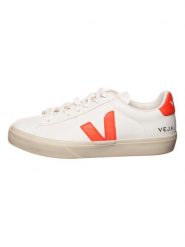 Veja Skórzane sneakersy "Campo" w kolorze biało-pomarańczowym rozmiar: 42. Białe buty sportowe casual Veja, bez wzorów, bez zapięcia. Za 461.21 zł.
