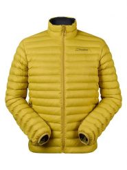 Berghaus Kurtka pikowana "InterActive" w kolorze musztardowym rozmiar: 46. Żółte kurtki Berghaus, bez wzorów, bez kaptura. Za 347.99 zł.