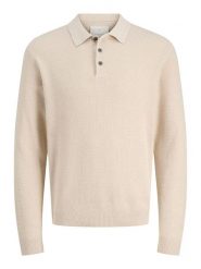 Jack & Jones Sweter w kolorze beżowym rozmiar: XXL. Brązowe swetry nierozpinane Jack & Jones, xxl, bez wzorów, z bawełny, bez kołnierzyka, bez ramiączek. Za 98.95 zł.