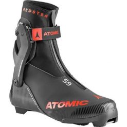 Sporty zimowe Styl Łyżwowy Atomic Redster S9 Buty Do Nart Biegowych Skate - C. Czarne buty do biegania Atomic, bez wzorów, bez zapięcia, narciarskie. W wyprzedaży za 1,378.99 zł.