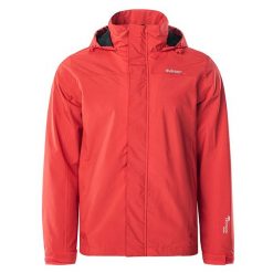 Kurtka męska Softshell Hi-Tec Oscar - czerwona, Rozmiar XL. Czerwone kurtki Hi-tec, m, bez wzorów, z materiału, bez kaptura. W wyprzedaży za 174.99 zł.