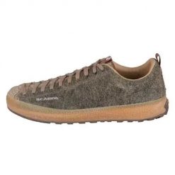 Buty trekkingowe męskie Scarpa Mojito Wrap. Brązowe buty turystyczne Scarpa, bez wzorów, z materiału, bez zapięcia, trekkingowe. Za 1,101.00 zł.