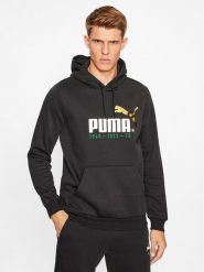 Puma Bluza No. 1 Logo Celebration 676021 Czarny Regular Fit. Czarne bluzy Puma, m, bez wzorów, z bawełny, bez kaptura. Za 159.99 zł.