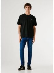 Pepe Jeans Koszulka "Connor" w kolorze czarnym rozmiar: XL. Czarne bezrękawniki Pepe Jeans, xl, bez wzorów, z bawełny, bez kołnierzyka, bez ramiączek. Za 64.95 zł.