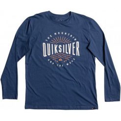 Quiksilver Lsclassictemadw M Tees brq0 Dark Denim S. Koszulki z długim rękawem marki Quiksilver. W wyprzedaży za 79.00 zł.