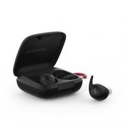 Sennheiser MOMENTUM Sport Polar Black. Czarne słuchawki bezprzewodowe Sennheiser. Za 869.00 zł.