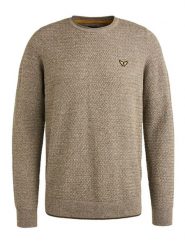 PME Legend Sweter w kolorze jasnobrązowym rozmiar: XL. Brązowe swetry nierozpinane PME Legend, xl, bez wzorów, z bawełny, bez kołnierzyka, bez ramiączek. Za 226.77 zł.