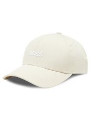 Boss Czapka z daszkiem Zed 50495121 Biały. Białe czapki z daszkiem Boss, bez wzorów, z bawełny. Za 199.99 zł.