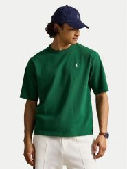 Polo Ralph Lauren T-Shirt 710A12979005 Zielony ciemny Relaxed Fit. Zielone koszulki polo Polo Ralph Lauren, m, bez wzorów, z bawełny, bez kołnierzyka, bez ramiączek. Za 419.99 zł.