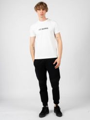 Les Hommes T-shirt | LF224302-0700-1009 | Grafic Print | Mężczyzna | Biały. Białe t-shirty Les Hommes, m, bez wzorów, z bawełny, bez kołnierzyka, bez ramiączek. W wyprzedaży za 269.00 zł.