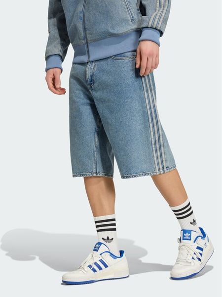 Adidas Szorty jeansowe Firebird Adicolo KS4975 Niebieski Regular Fit. Niebieskie szorty Adidas, m, bez wzorów, z bawełny. Za 298.99 zł.