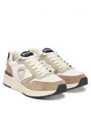 Blauer Sneakersy S6RAY02/MES Beżowy. Brązowe buty sportowe casual Blauer, bez wzorów, ze skóry, bez zapięcia. Za 509.99 zł.