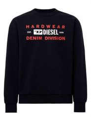 Diesel Bluza "Hayt" w kolorze czarnym rozmiar: S. Czarne bluzy Diesel, s, bez wzorów, z bawełny, bez kaptura. Za 172.49 zł.