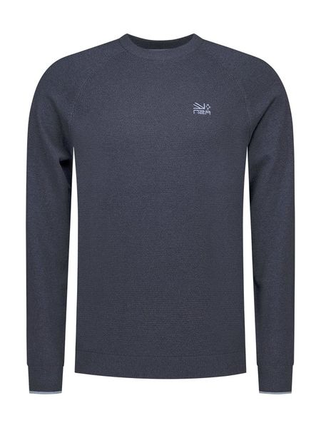 NEW ZEALAND AUCKLAND Sweter w kolorze granatowym rozmiar: L. Niebieskie swetry nierozpinane New Zealand Auckland, l, bez wzorów, ze splotem, bez kołnierzyka, bez ramiączek. Za 196.24 zł.