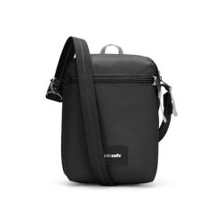 Saszetka Pacsafe Go Festival Crossbody - jet black. Czarne torby na ramię Pacsafe, bez wzorów, bez dodatków. Za 285.99 zł.