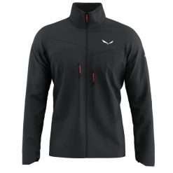 Kurtka turystyczna Salewa Ortles DST/SW. Szare kurtki Salewa, uniwersalny, bez wzorów, z softshellu, bez kaptura. Za 1,117.00 zł.