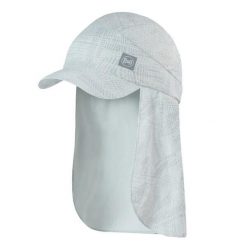 Czapka z nakarcznikiem sahara cap ochrona UVP50. Szare czapki z daszkiem Buff, bez wzorów. Za 216.99 zł.