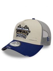 New Era Czapka z daszkiem Motosport 60595303 Beżowy. Brązowe czapki z daszkiem New Era, bez wzorów, z bawełny. Za 99.99 zł.
