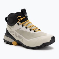 Buty trekkingowe męskie SCARPA Ribelle Cross 2 GTX. Brązowe buty trekkingowe Scarpa, bez wzorów, bez zapięcia. Za 689.99 zł.