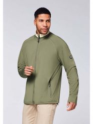 Chiemsee Kurtka polarowa w kolorze khaki rozmiar: XL. Brązowe kurtki Chiemsee, xl, bez wzorów, z materiału, bez kaptura. Za 92.86 zł.