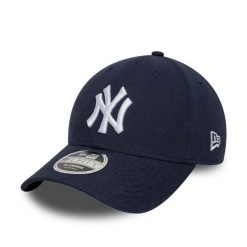 Czapka baseballowa New York Yankees New Era 9Forty. Niebieskie czapki z daszkiem New Era, bez wzorów, z bawełny. Za 172.00 zł.