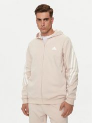 Adidas Bluza Future Icons 3-Stripes IR9207 Różowy Regular Fit. Czerwone bluzy Adidas, m, bez wzorów, z bawełny, bez kaptura. Za 199.99 zł.