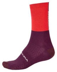 Skarpety zimowe Endura Baabaa Merino Granat. Czerwone skarpety ENDURA, bez wzorów, z materiału. Za 73.99 zł.