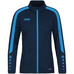 Poliestrowa bluza dresowa Jako Power. Niebieskie bluzy z kapturem JAKO, xl, bez wzorów, z dresówki, z kapturem. Za 281.50 zł.