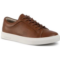 Sneakersy JACK&JONES - Jfwsputnik 12159608 Cognac. Brązowe buty sportowe casual Jack&Jones, bez wzorów, z materiału, bez zapięcia. Za 249.00 zł.