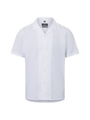 Nils Sundström koszula casual Mężczyźni Modern Fit Bawełna biały, XXL. Białe koszule Nils Sundström, na lato, m, bez wzorów, z bawełny, bez kołnierzyka, bez ramiączek. Za 169.95 zł.