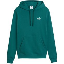 Bluza męska Puma ESS 2 Color Small No.1 Logo Hoodie. Zielone bluzy z kapturem Puma, m, bez wzorów, z bawełny, z kapturem. Za 164.99 zł.