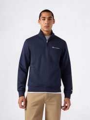 Champion Bluza w kolorze granatowym rozmiar: M. Niebieskie bluzy Champion, m, bez wzorów, bez kaptura. Za 134.95 zł.