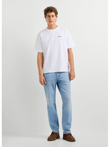 Pepe Jeans Koszulka "John" w kolorze białym rozmiar: XXL. Białe bezrękawniki Pepe Jeans, xxl, bez wzorów, z bawełny, bez kołnierzyka, bez ramiączek. Za 91.99 zł.