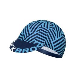 Czapka rowerowa Rockbros MZ100. Niebieskie czapki z daszkiem ROCKBROS, bez wzorów, z materiału. Za 49.99 zł.