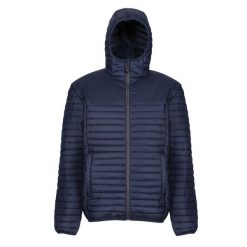 Męska Ocieplana Kurtka Z Recyklingu. Czarne kurtki Regatta, m, bez wzorów, z puchu, bez kaptura. Za 390.99 zł.