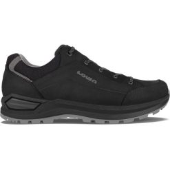 Buty trekkingowe męskie Lowa Renegade Evo Ll. Czarne buty turystyczne Lowa, bez wzorów, z materiału, bez zapięcia, outdoorowe. Za 888.90 zł.