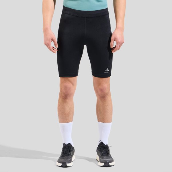 Legginsy krótkie do biegania męskie Odlo ESSENTIAL. Czarne legginsy długie sportowe ODLO, m, bez wzorów, z elastanu, do biegania. Za 177.95 zł.
