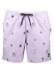 Quiksilver Szorty kąpielowe "Bungalow Volley" w kolorze fioletowym rozmiar: M. Różowe kąpielówki Quiksilver, m, bez wzorów. Za 132.98 zł.