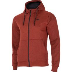 Bluza męska BLM002 - czerwony melanż. Bluzy z kapturem marki 4F. Za 129.99 zł.