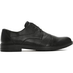Czarne Półbuty Felix. Eleganckie półbuty marki Born2be. Za 89.99 zł.